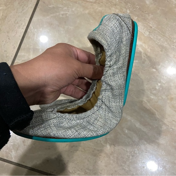 Tieks by Gavrieli Silver Lake Vegan Ballet Flats Shoes Women Size 9 - Picture 8 of 9